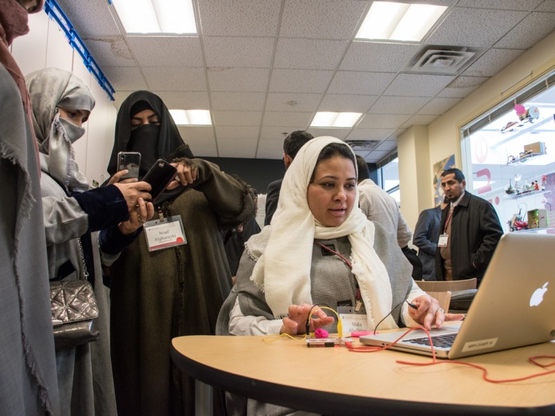 The Number Of Working Saudi Women Increased